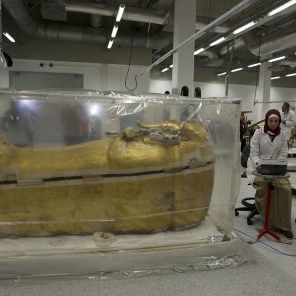 Саркофаг Тутанхамона отреставрируют и перенесут в музей у Пирамид Гизы