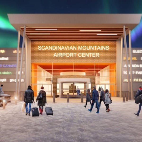 Шведский аэропорт Скандинавских гор будет без диспетчерской вышки