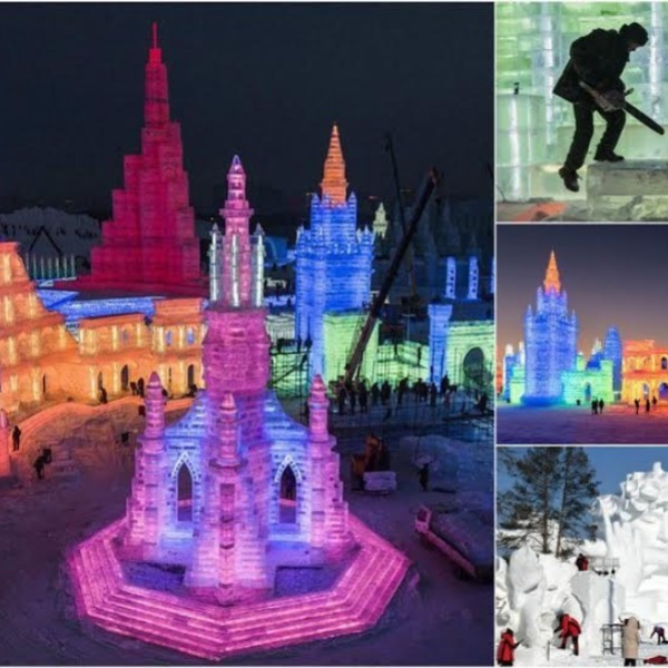 В Харбине открылся фестиваль снега и льда