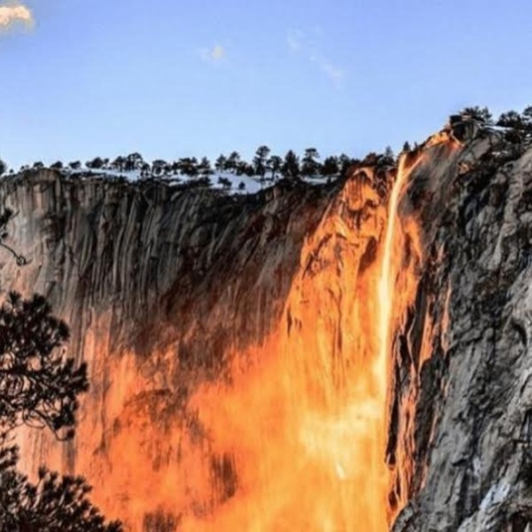 «Зимний пожар» в национальном парке Йосемити